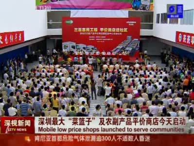深視新聞 110929 深圳最大菜籃子及農(nóng)副產(chǎn)品平價(jià)商店今天啟動(dòng)_深圳衛(wèi)視視頻_新浪播客